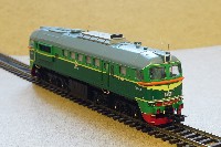 Eaglemoss: M62-1579 СЖД тепловоз салатово-зелёный (DC, окраска Камушкин)